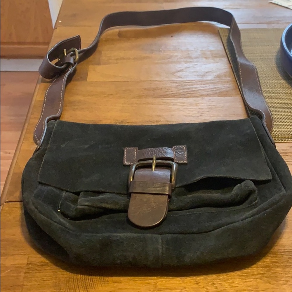 Suede Blue Bag - On Sale!